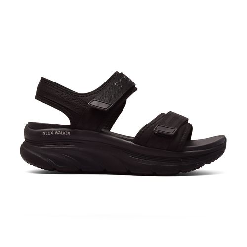SANDALIA CASUAL SKECHERS D'LUX WALKER ADORED DAYS BLACK
