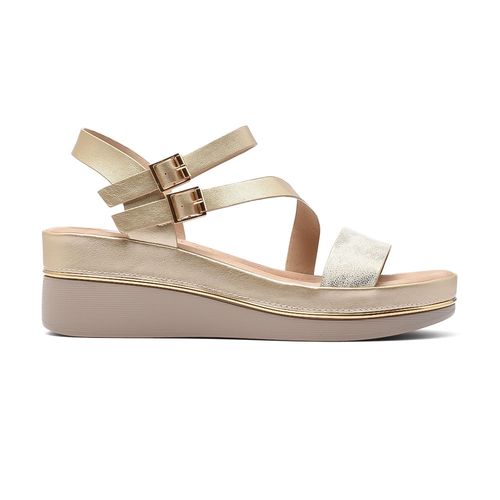 SANDALIA CASUAL TACO CORRIDO KORIUM BLAU