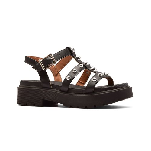 SANDALIA CASUAL TACO BAJO KORIUM RENATA