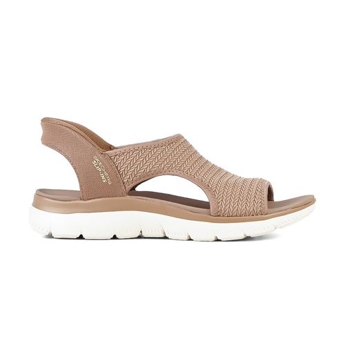 SANDALIA CASUAL SKECHERS SLIP-INS SUMMITS SWEETLY EVOLVED BROWN