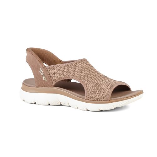 SANDALIA CASUAL SKECHERS SLIP-INS SUMMITS SWEETLY EVOLVED BROWN