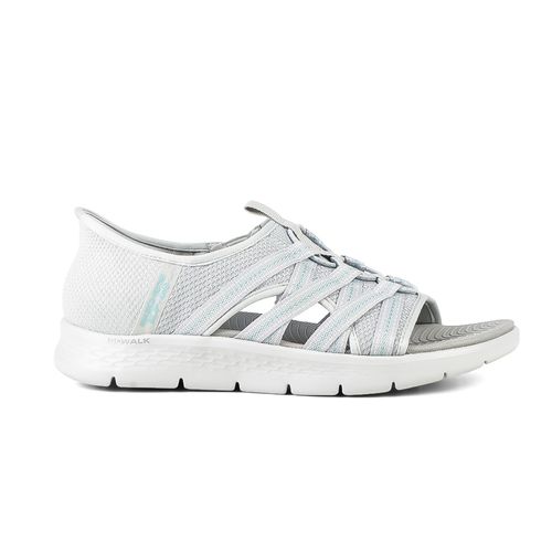 SANDALIA CASUAL SKECHERS SLIP-INS GO WALK FLEX SADIE GREY