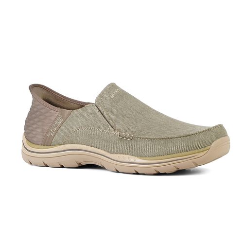 ZAPATO CASUAL SKECHERS SLIP-INS RELAXED FIT EXPECTED CAYSON BROWN