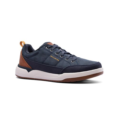 ZAPATO CASUAL SKECHERS CORLISS DRAVEN NAVY