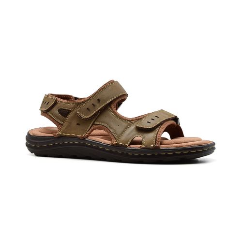 SANDALIA CASUAL DE CUERO HANKER AMARO