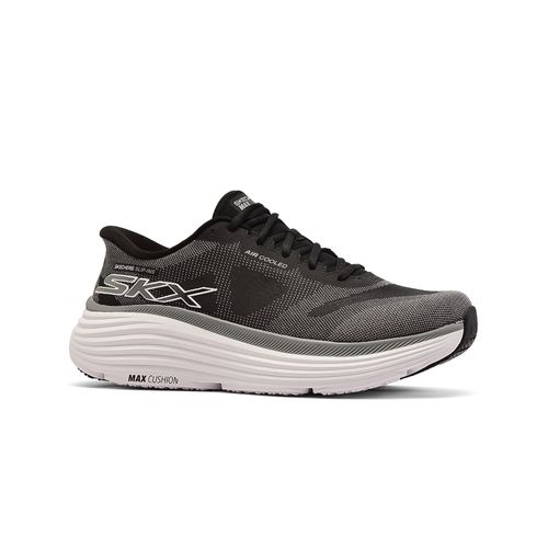 CHAMPION DEPORTIVO SKECHERS SLIP-INS MAX CUSHIONING ENDEAVOUR EXCITON WIDE FIT HORMA ANCHA BLACK