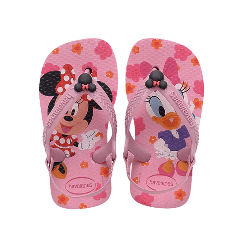 OJOTA CHANCLETA HAVAIANA PARA NIÑA MINNIE PINK