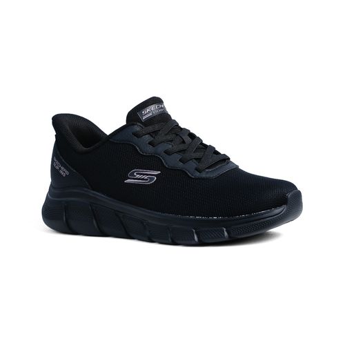 CHAMPION DEPORTIVO SKECHERS SLIP-INS BOBS SPORT B FLEX FLEX LUCY ALL BLACK