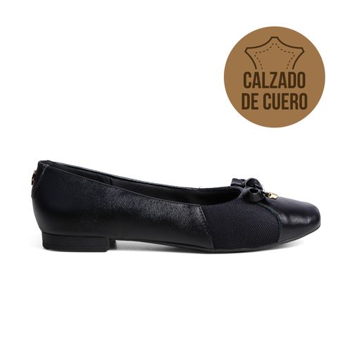 ZAPATO CASUAL DE CUERO USAFLEX AINA JUANETES