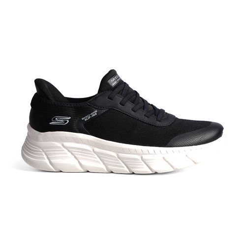 CHAMPION DEPORTIVO SKECHERS SLIP-INS BOBS B FLEX HI LINEAR FORCE BLACK