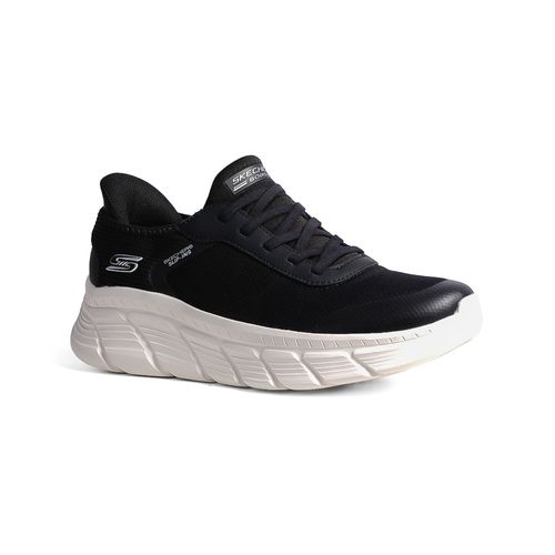 CHAMPION DEPORTIVO SKECHERS SLIP-INS BOBS B FLEX HI LINEAR FORCE BLACK